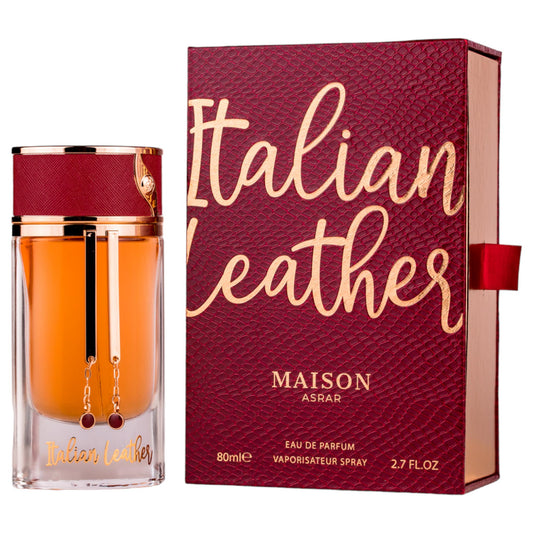 Maison Asrar Italian Leather Eau de Parfum 80ml
