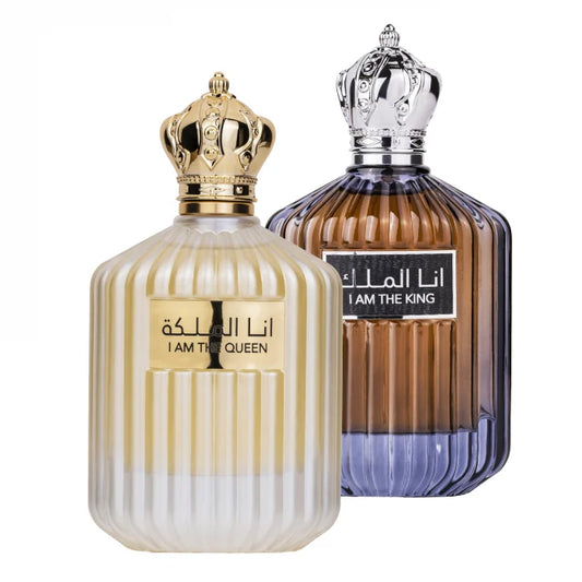 Pachet 1+1 I Am The Queen 100 ml si I Am The King 100 ml edp by Ard Al Zaafaran