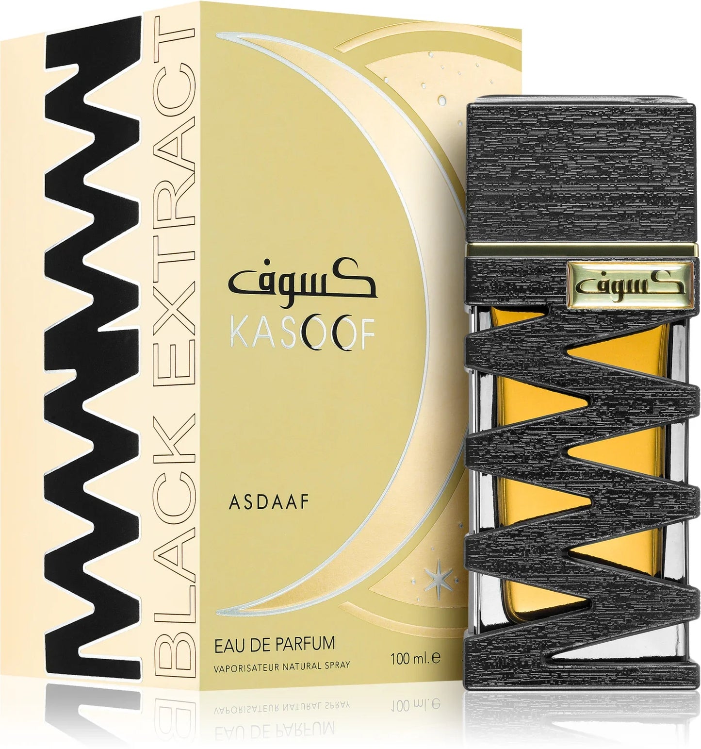 KASOOF BLACK EXTRACT by Lataffa edp 100ml